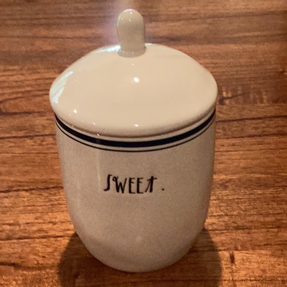 EUC - Rae Dunn Sweet Sugar jar